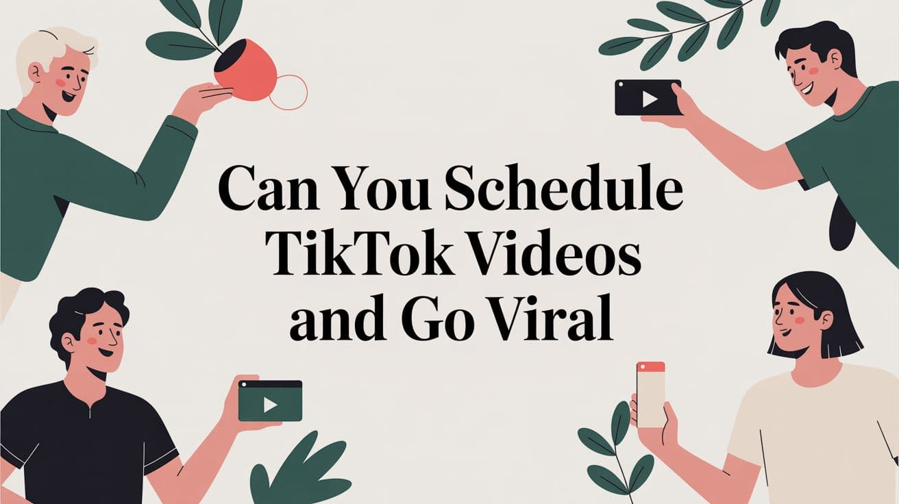 Can You Schedule TikTok Videos And Go Viral