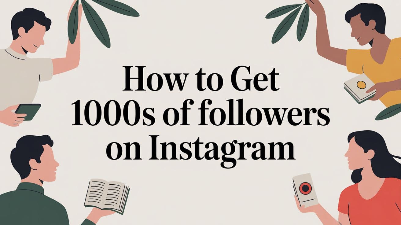 How to Get 1000s of Followers on Instagram