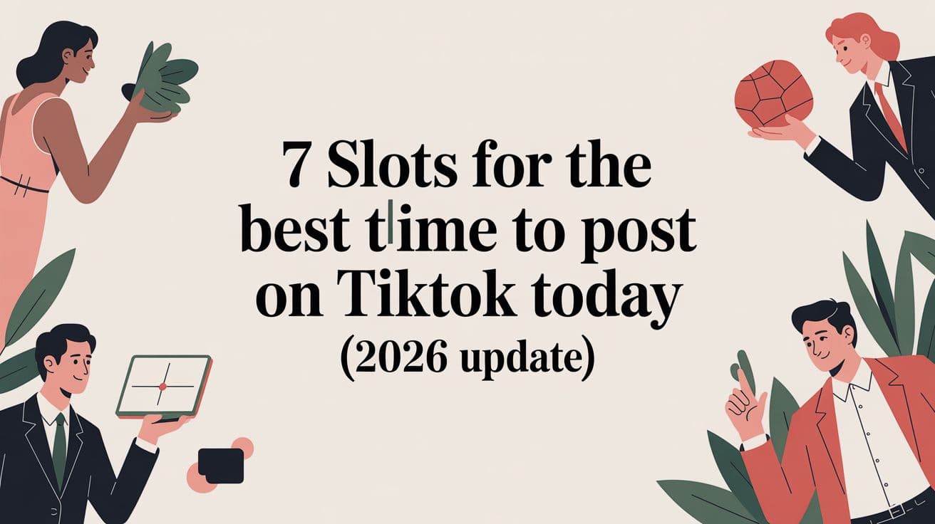 7 Slots for the Best Time to Post on TikTok Today (2026 Update)