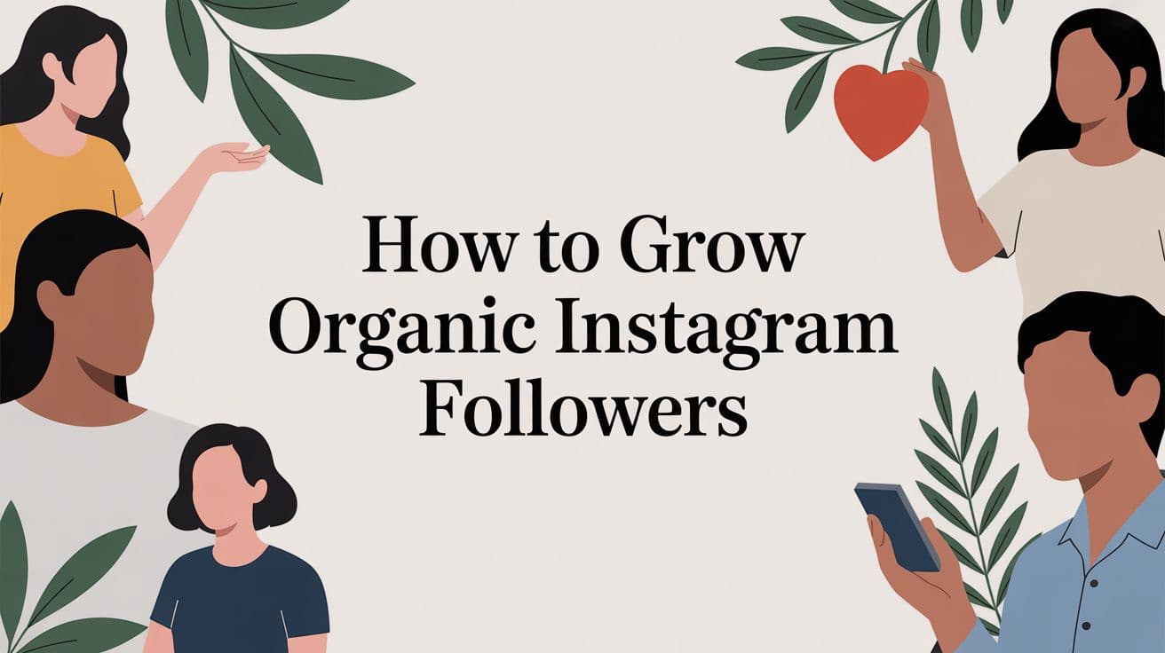 How to Grow Organic Instagram Followers