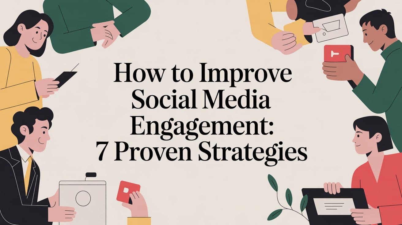 how to improve social media engagement: 7 proven strategies
