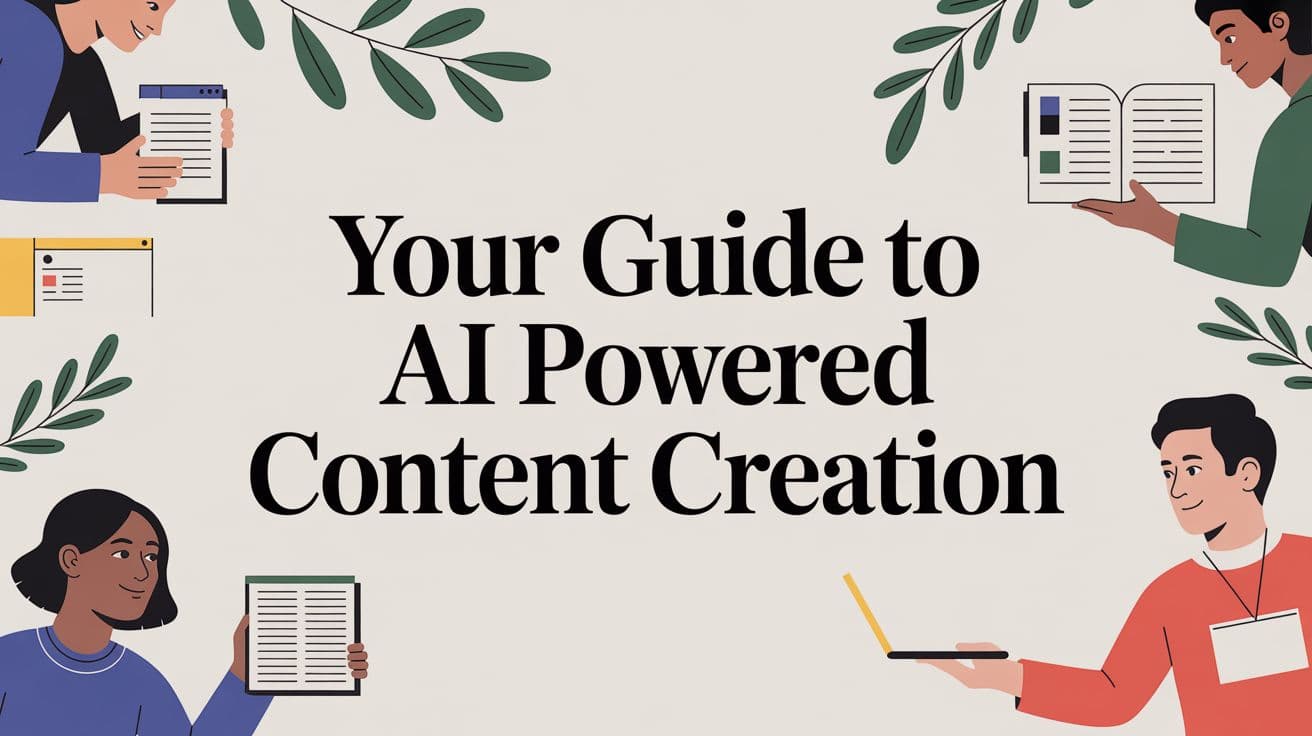Your Guide to AI Powered Content Creation