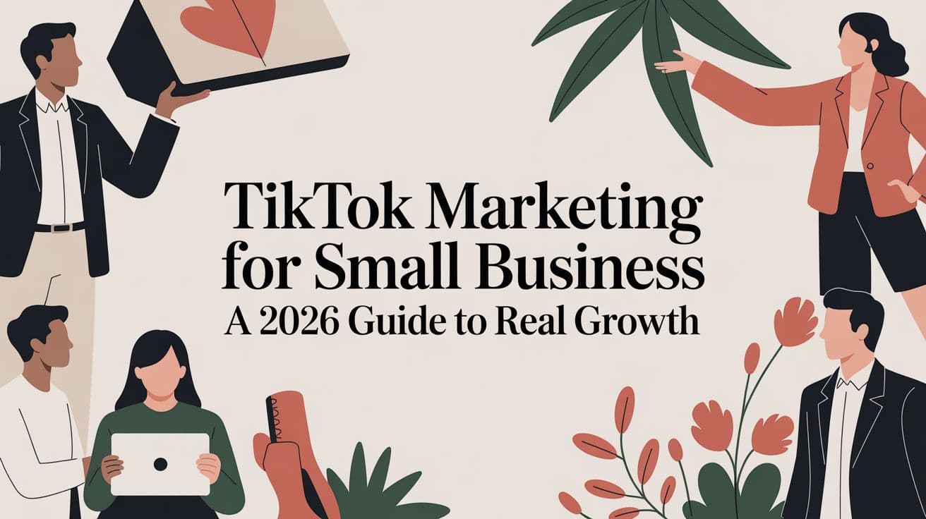 TikTok Marketing for Small Business A 2026 Guide to Real Growth