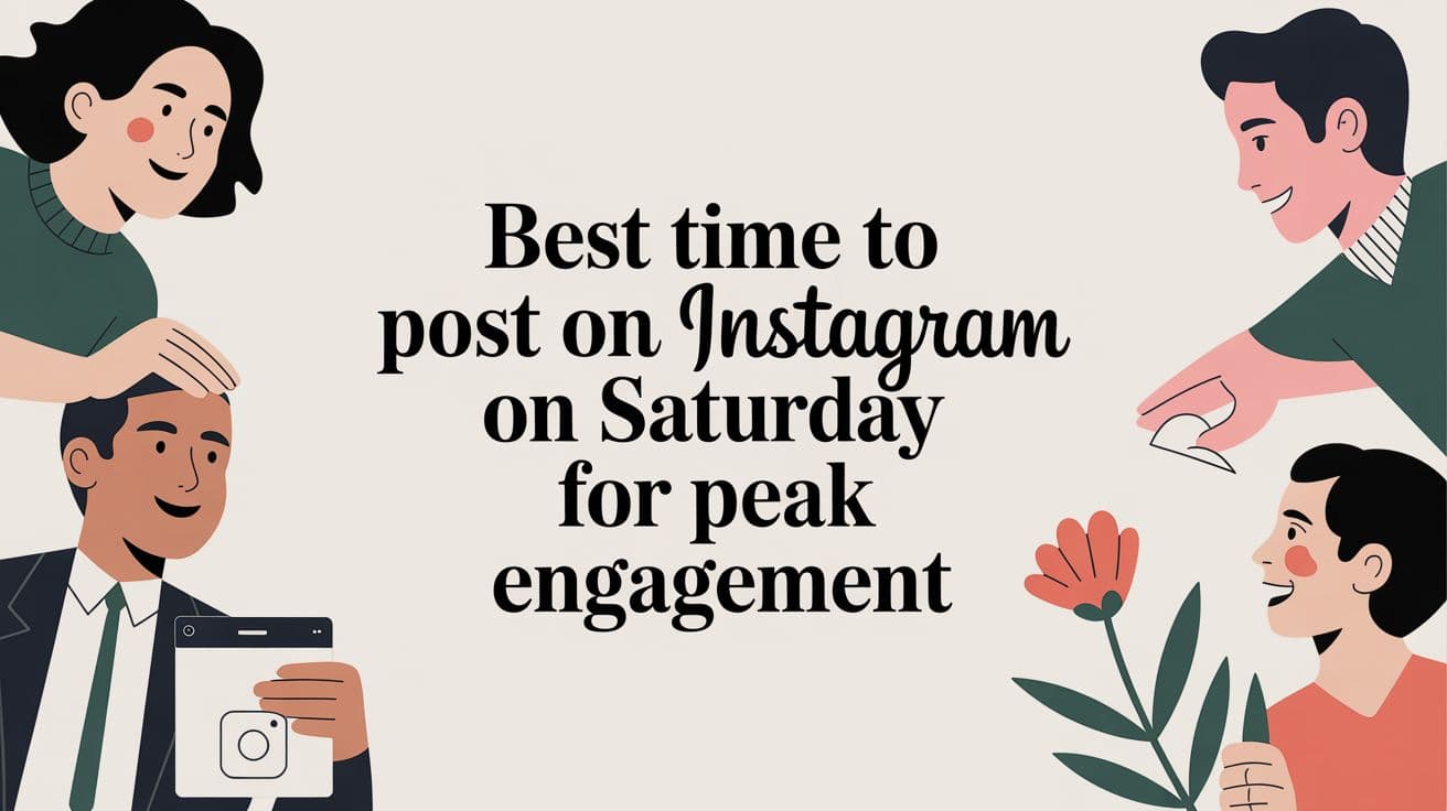 Best Time to Post on Instagram on Saturday for Peak Engagement in 2026