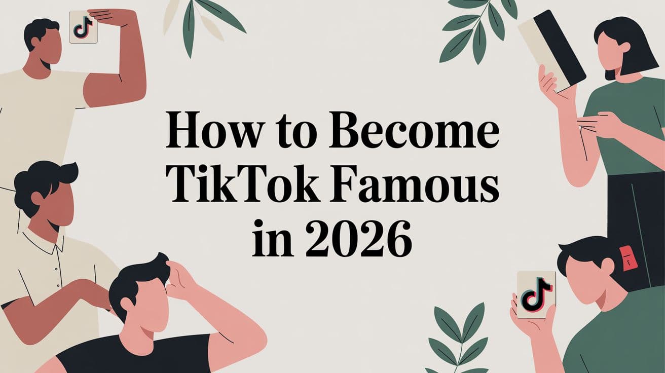 How to Become TikTok Famous in 2026