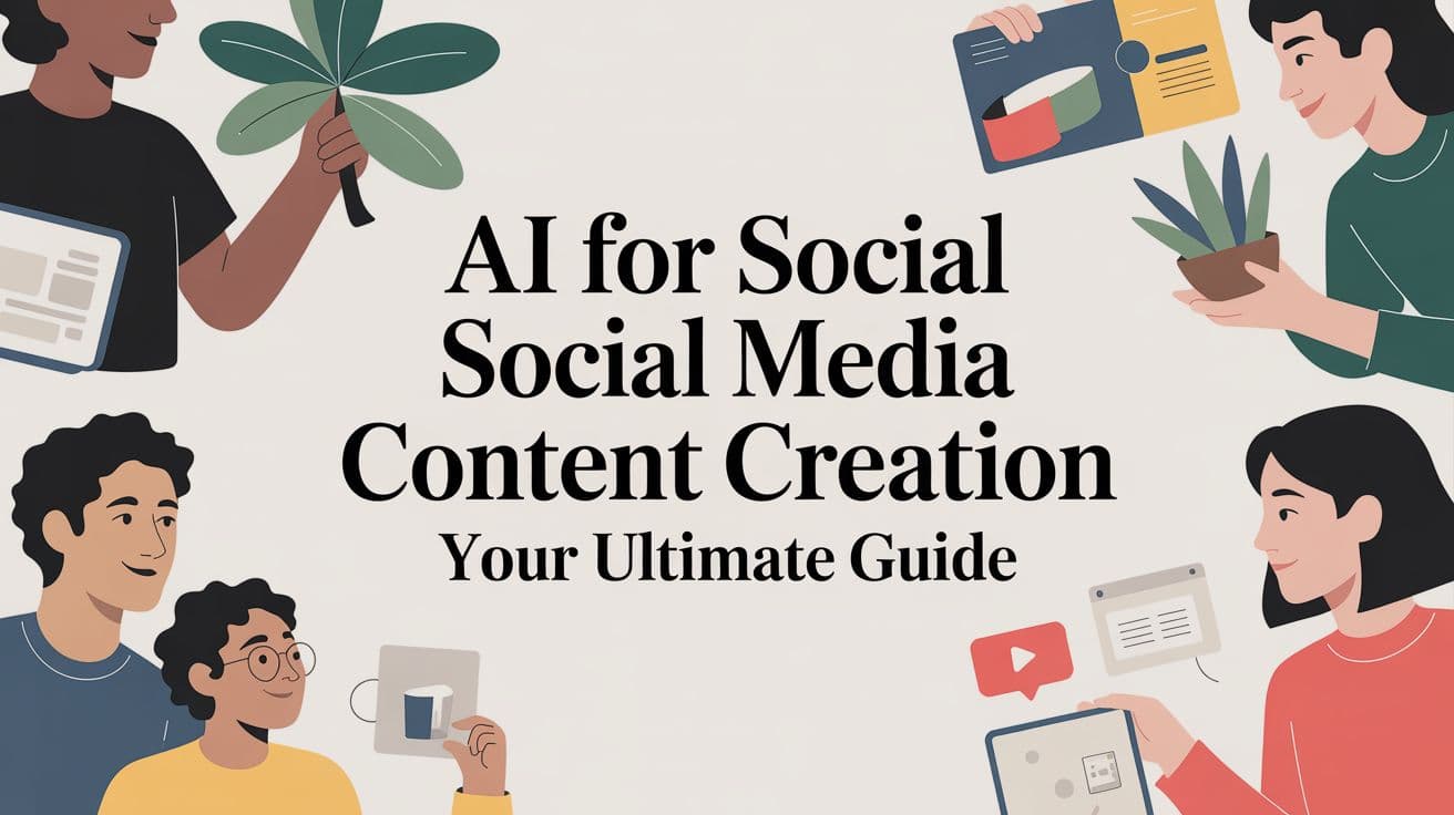 AI for Social Media Content Creation Your Ultimate Guide