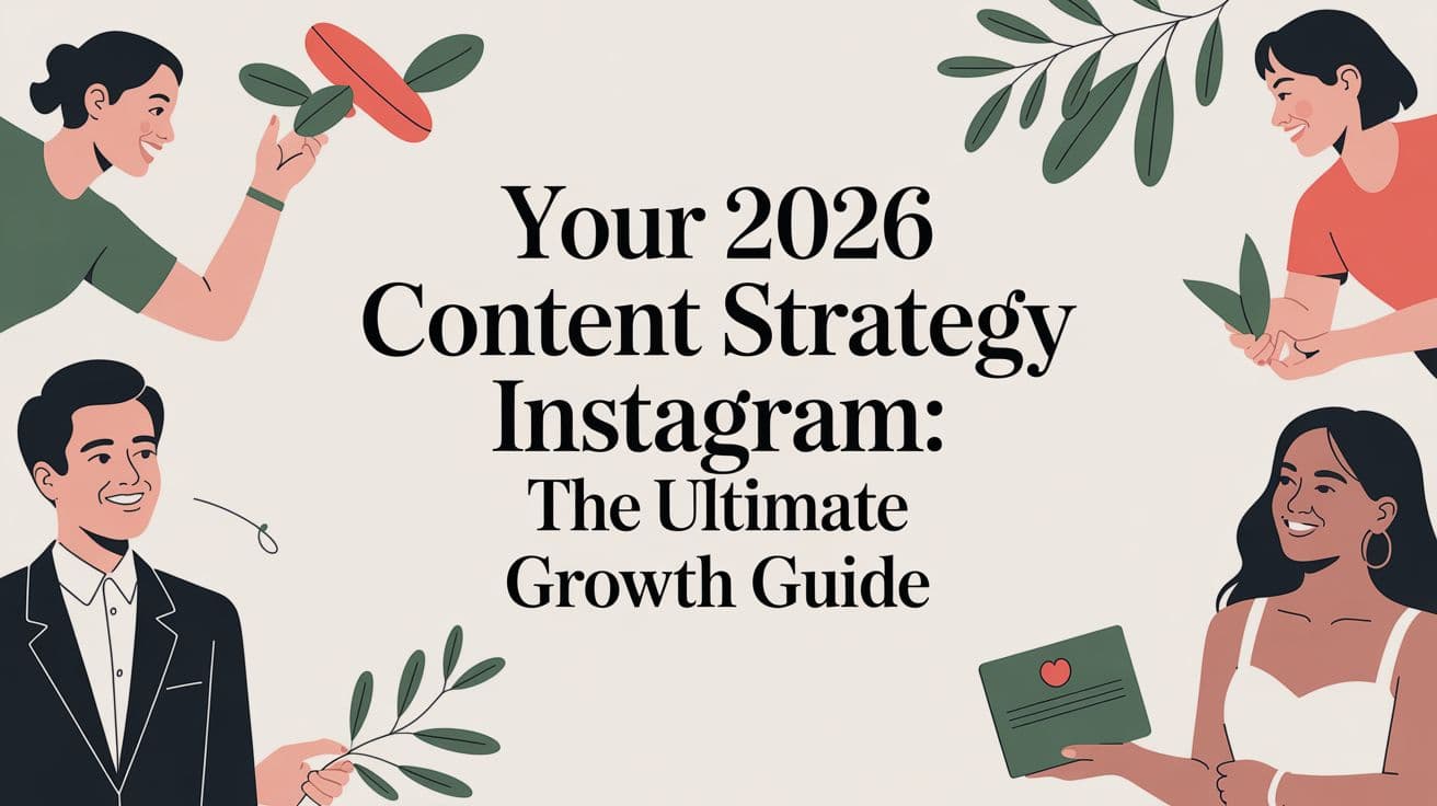 Your 2026 content strategy instagram: The Ultimate Growth Guide